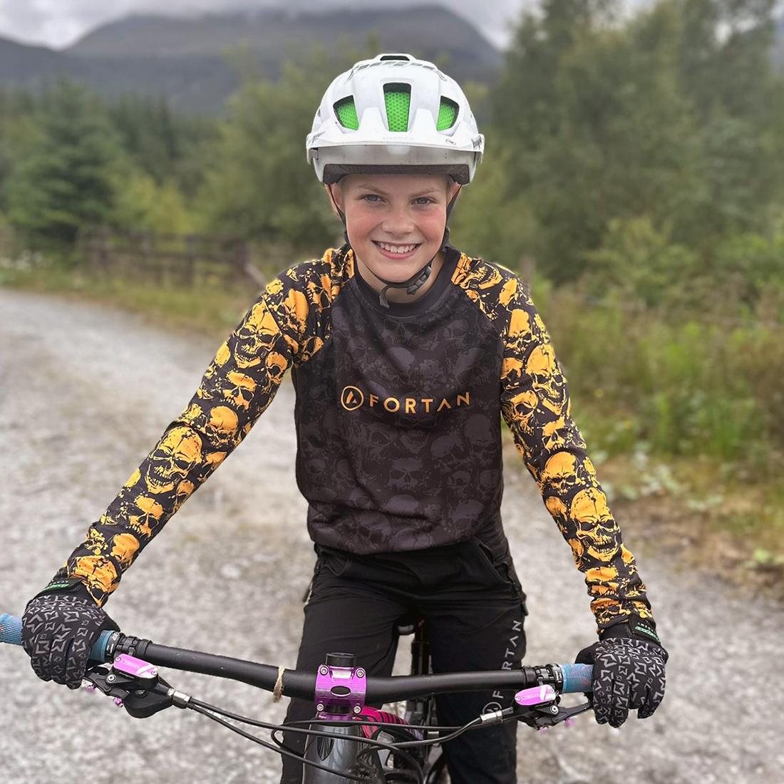 Yellow Cycling Shorts Kids Long Sleeve Cycling Jersey Womens